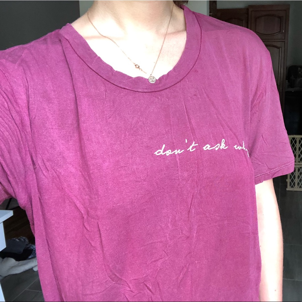 AMERICAN EAGLE Don’t Ask Why Tee